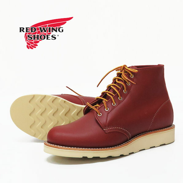 楽天市場】REDWING WOMEN'S レザー 6インチ ラウンドトゥ ブーツ