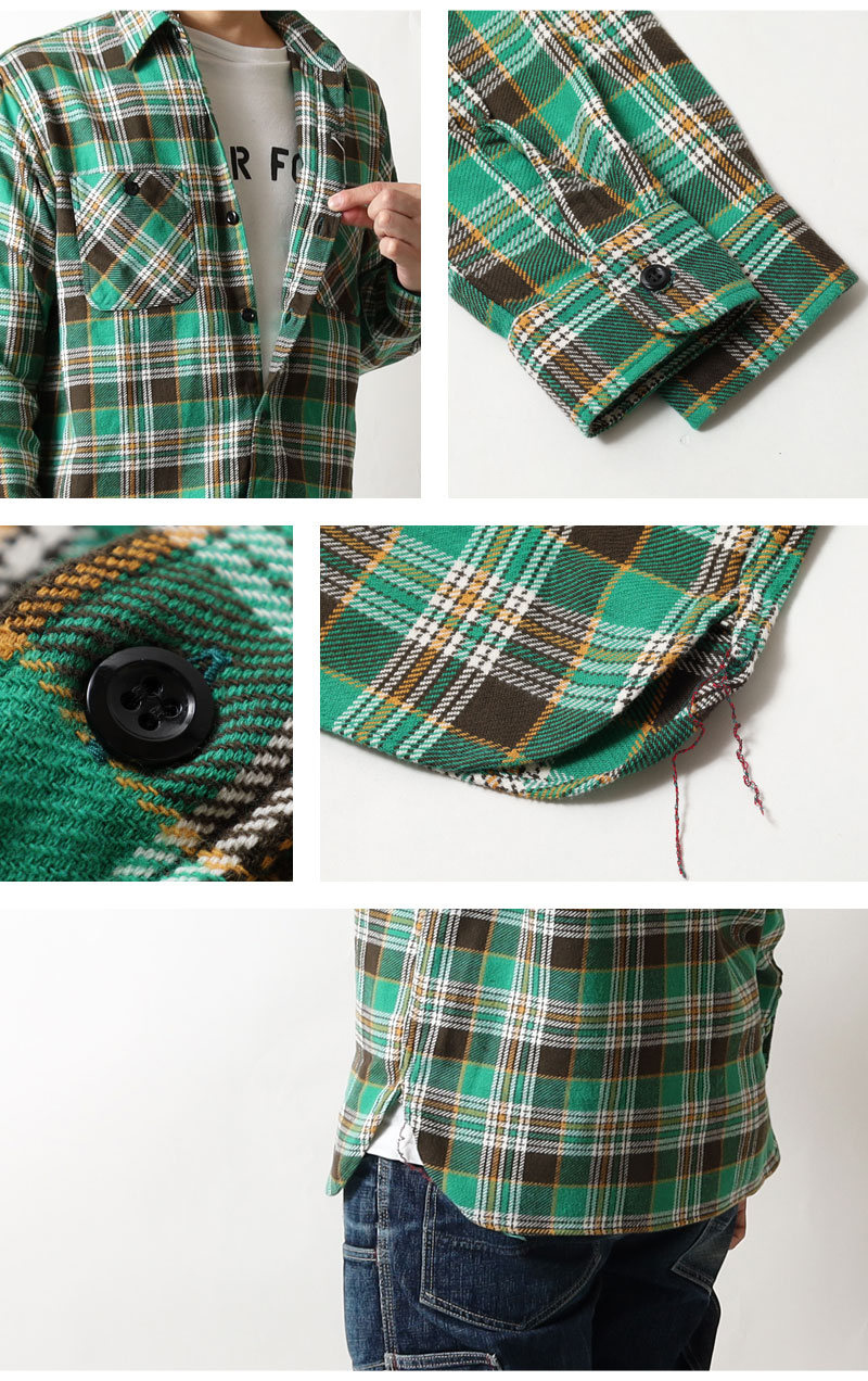 楽天市場】☆スーパーSALE×5のつく日☆ シュガーケーン ネルシャツ