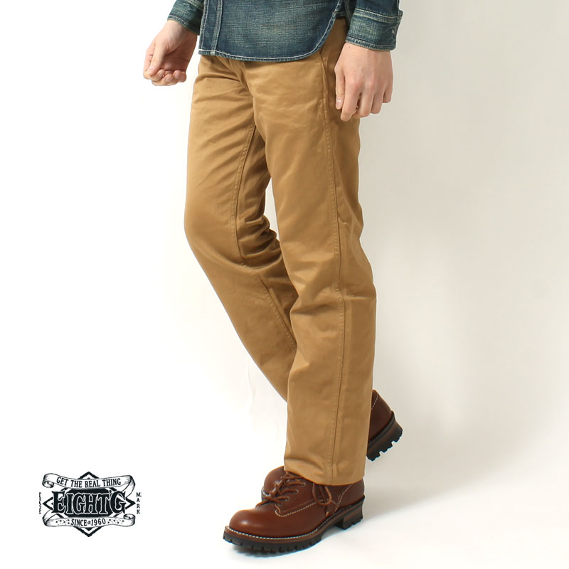 楽天市場】☆スーパーSALE×5のつく日☆ エイトジー チノパン メンズ