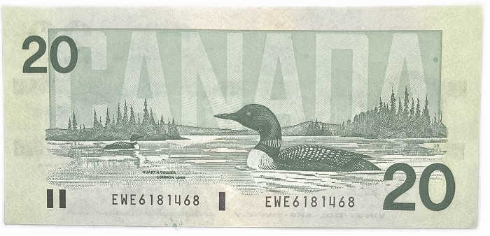 楽天市場】カナダ 20ドル エリザベス女王 1991年 未使用 世界 外国