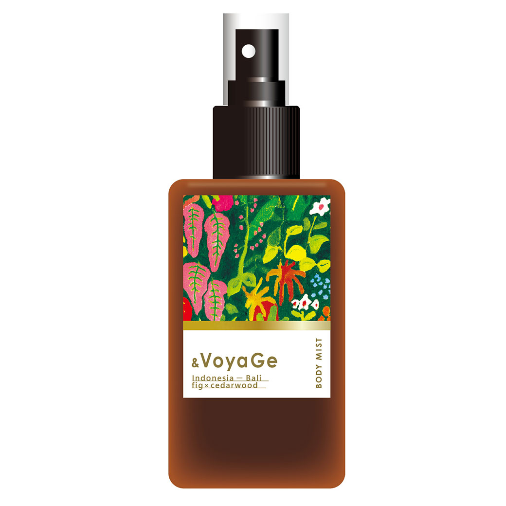 楽天市場】【mifull】&VoyaGe ボディミスト インドネシア・バリ緑の
