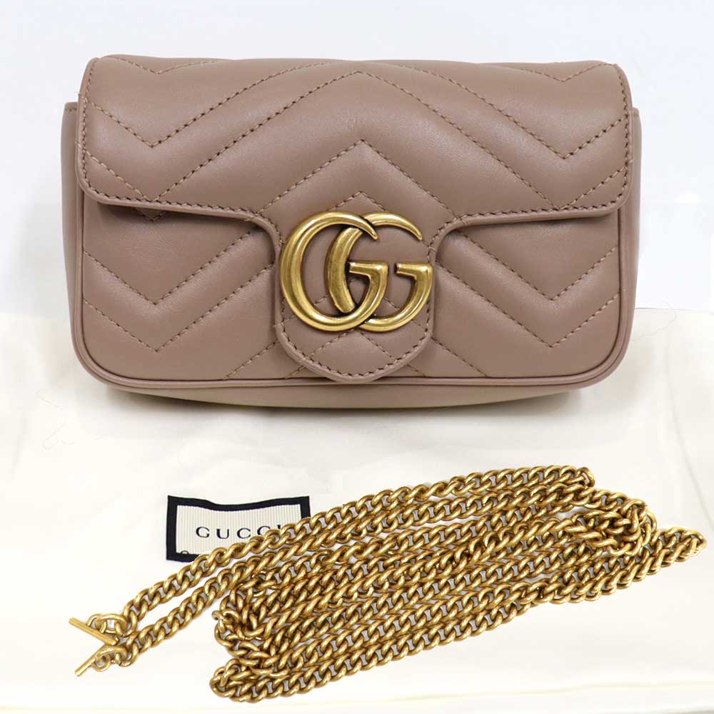 楽天市場】【送料無料】【美品】グッチ GUCCI チェーンショルダー