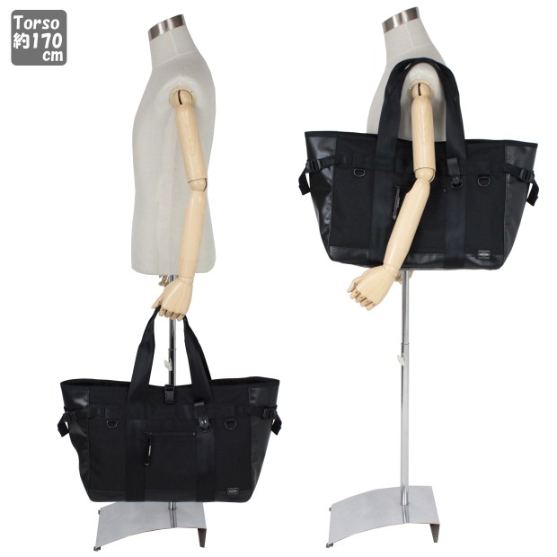 楽天市場】ポーター ヒート トートバッグ 703-06972 ブラック 10 吉田