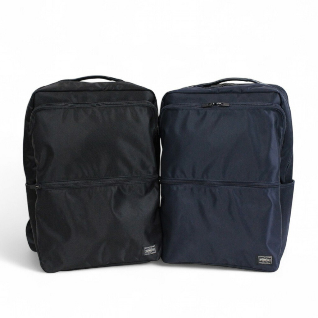 楽天市場】ポーター タイム デイパック 655-06169 10 ブラック PORTER