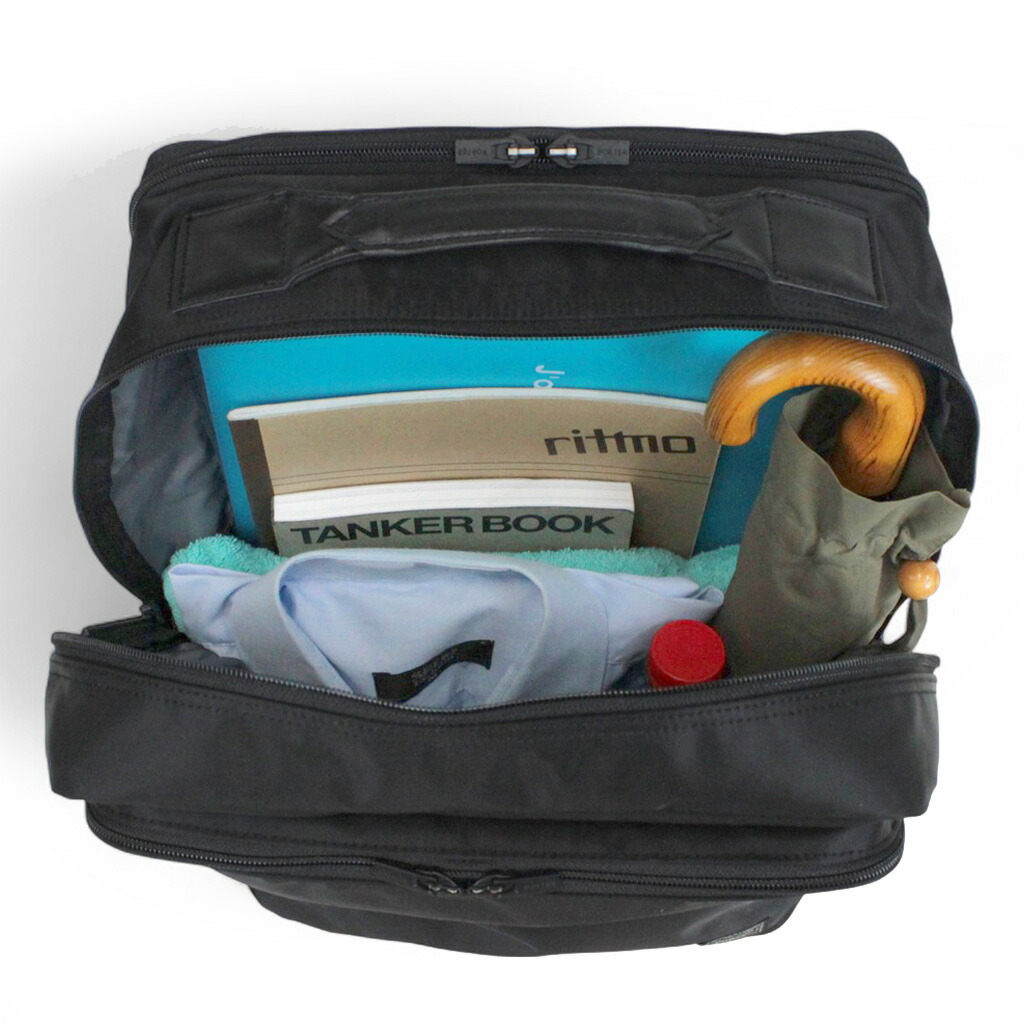 楽天市場】ポーター タイム デイパック 655-06169 10 ブラック PORTER