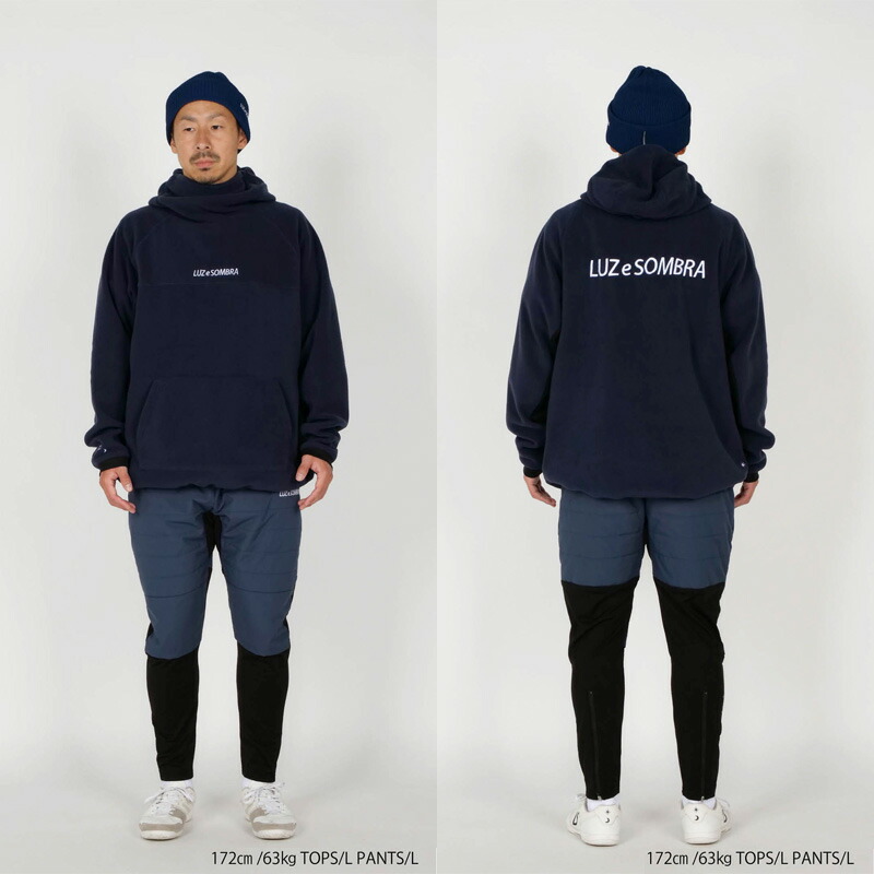 楽天市場】ルースイソンブラ/LUZ e SOMBRA フリースパーカー