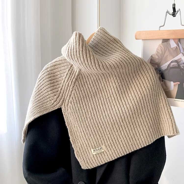 楽天市場】付け襟 つけ襟 ネックウォーマー スヌード フェイクカラー