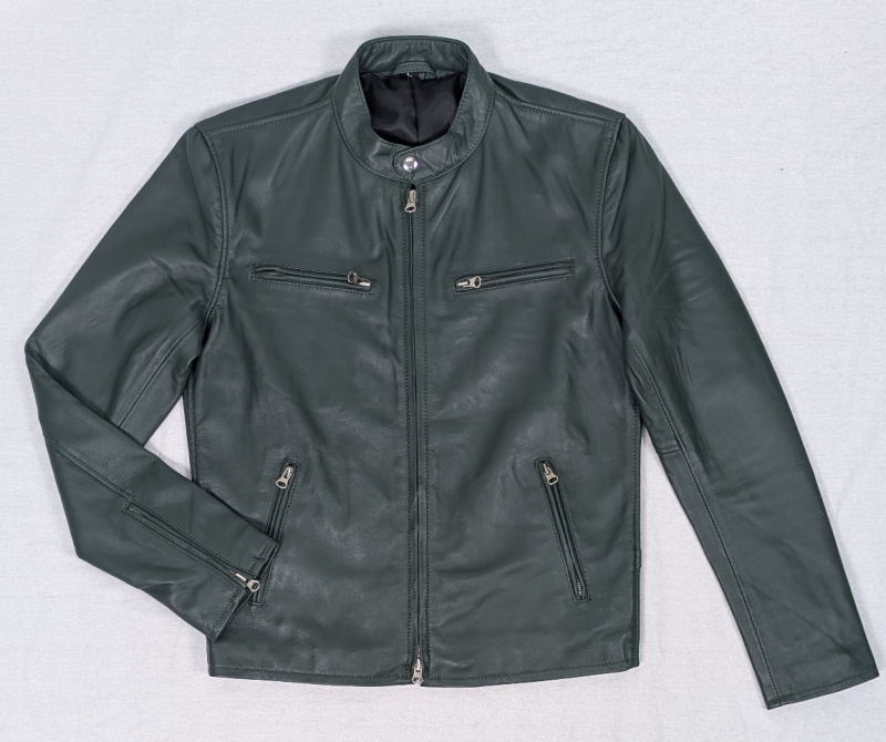 楽天市場】ラムレザー 革ジャン メンズ シングルライダース レザー