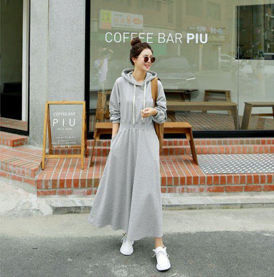 楽天市場】【取寄】スウェットワンピース ワンピース スウェットマキシ