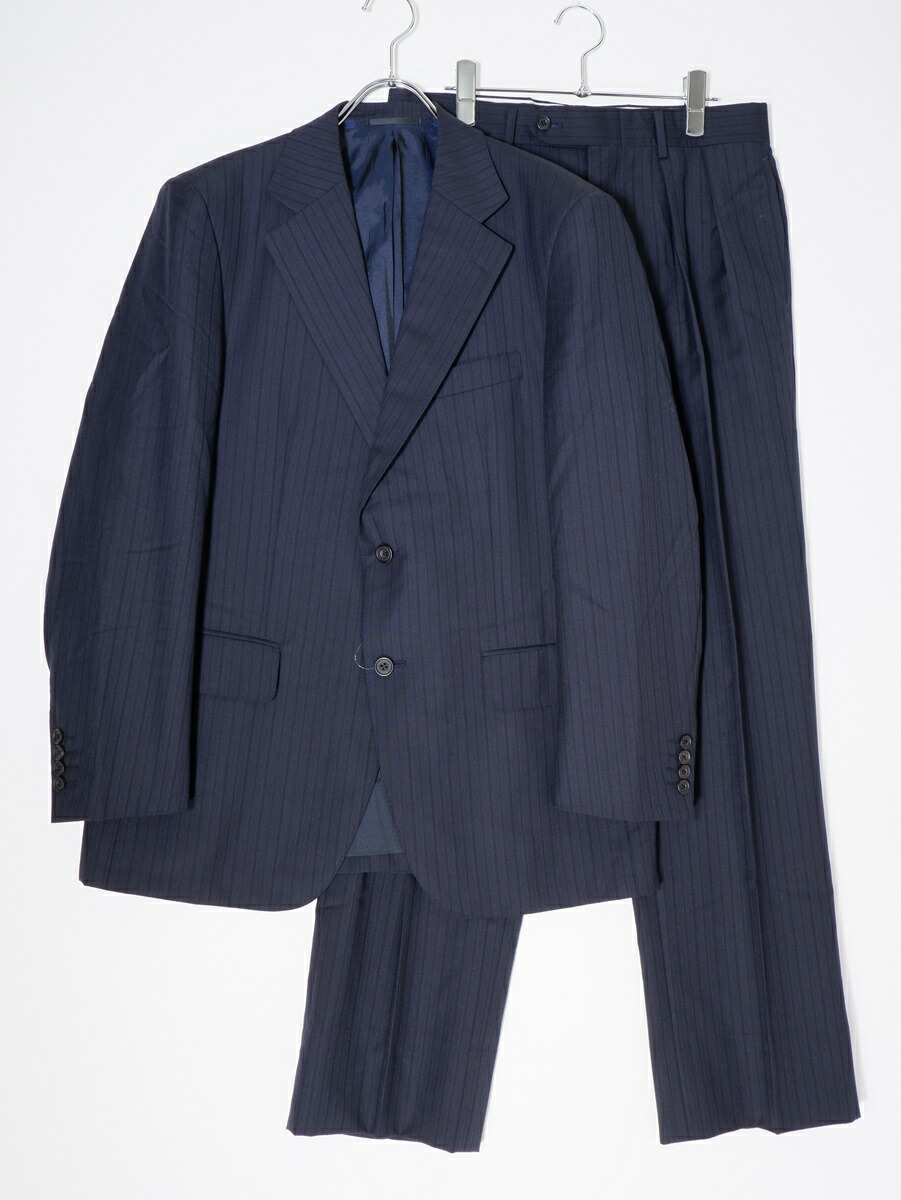 96629 バーバリーズ スーツ3点セット 紺 M 96629 バーバリーズ スーツ