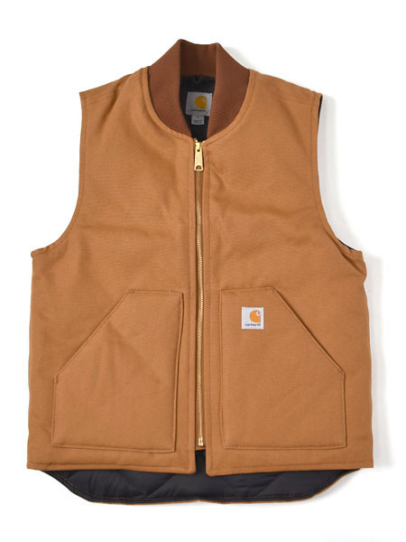 楽天市場】【送料無料】CARHARTT DUCK VEST ARCTIC QUILT LINED【V01