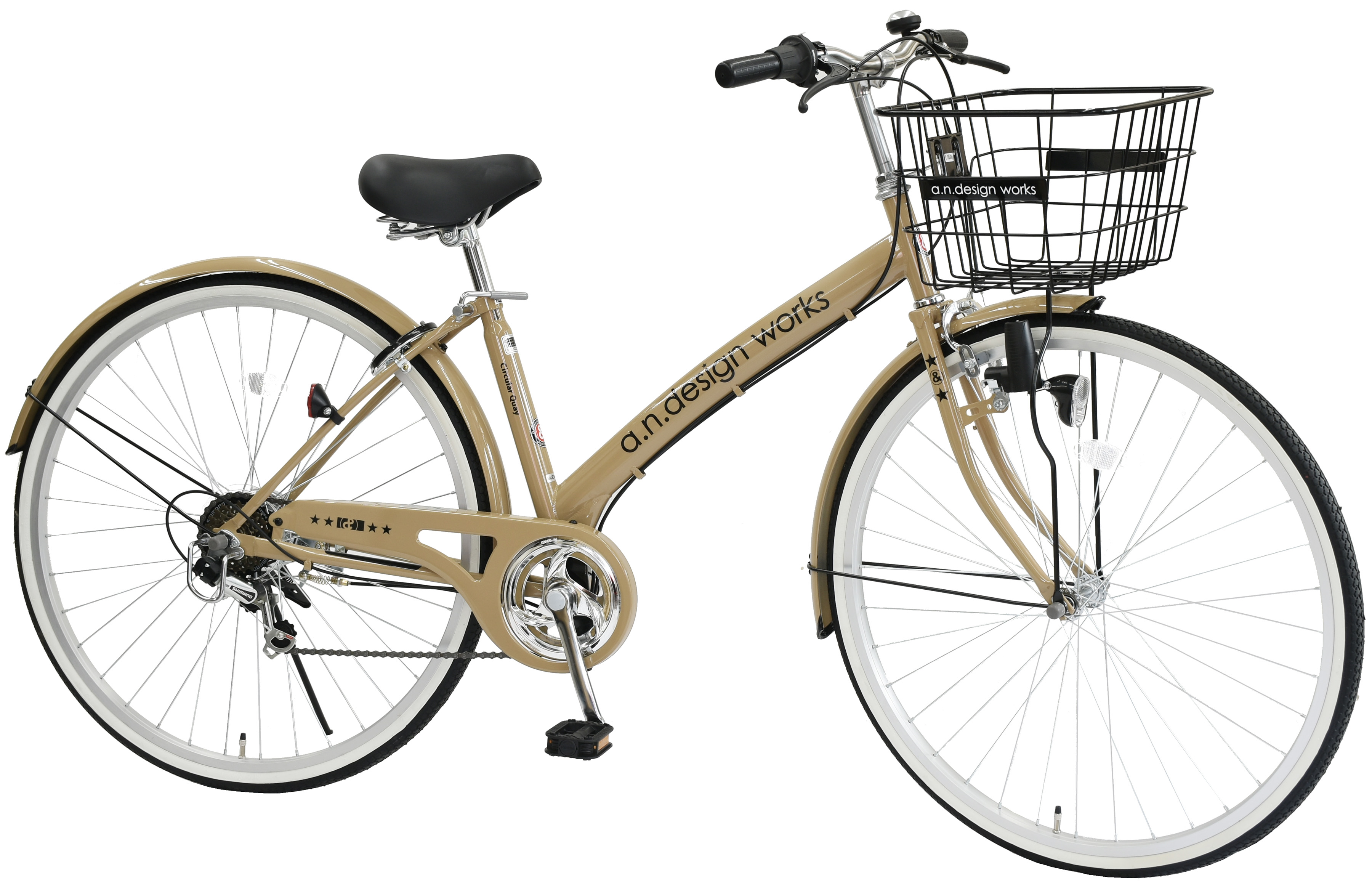 楽天市場】【送料無料ヤクシン完全組立】自転車 27インチ シティ