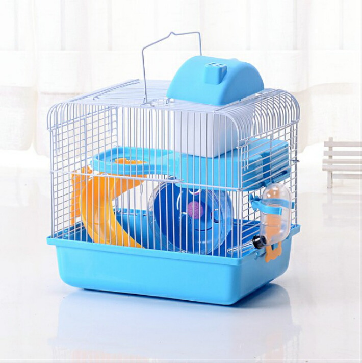 楽天市場】ハムスター ケージ 広い おしゃれ 2階建て プラスチック