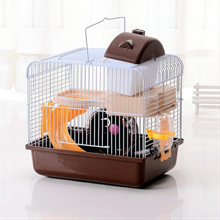 楽天市場】ハムスター ケージ 広い おしゃれ 2階建て プラスチック
