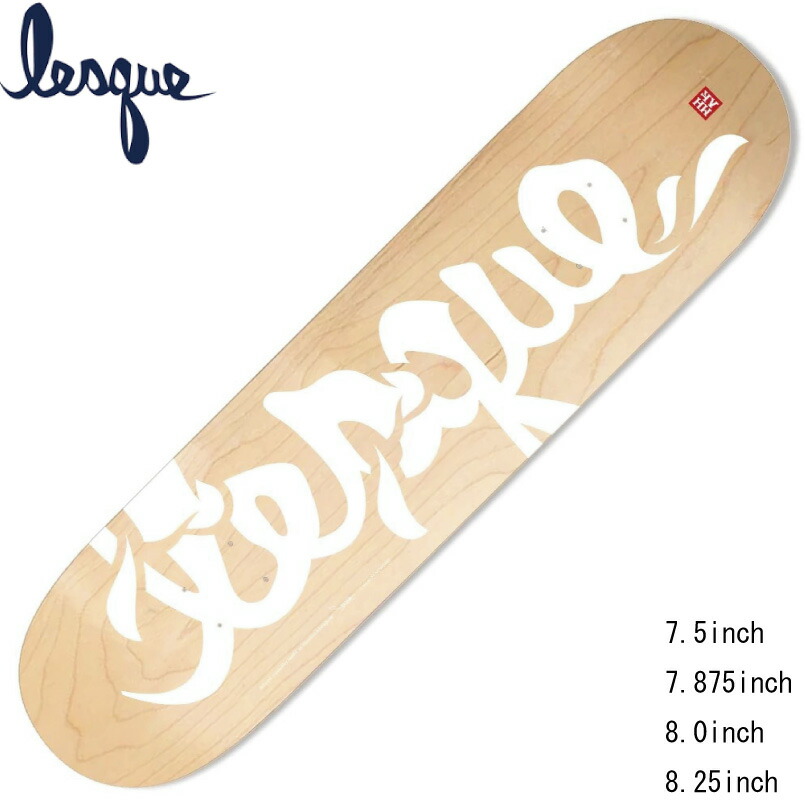 楽天市場】レスケ デッキ スケートボード デッキ LESQUE DECK MHAK