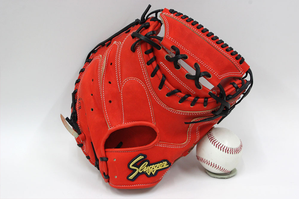 楽天市場】久保田スラッガー 硬式キャッチャーミット KCR CRオレンジ