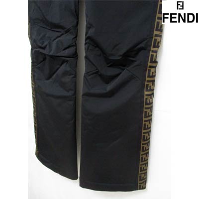 楽天市場】フェンディ FENDI レディース パンツ ボトムス ロゴ サイド