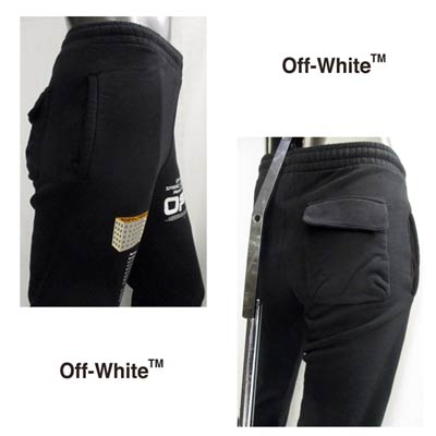 楽天市場】オフホワイト OFF-WHITE メンズ パンツ ボトムス スウェット