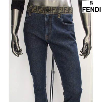 楽天市場】フェンディ FENDI メンズ パンツ ボトムス デニム ロゴ