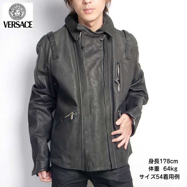楽天市場】ヴェルサーチ レザージャケットの通販