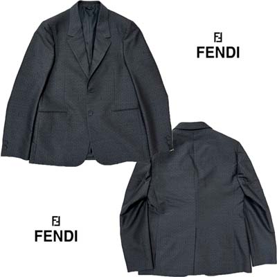 楽天市場】FENDI フェンディ ジャケット メンズ アウター 全体刺繍