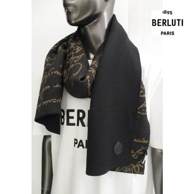 楽天市場】ベルルッティ BERLUTI メンズ 小物 ストール マフラー ロゴ