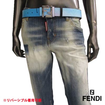 楽天市場】フェンディ FENDI メンズ ベルト 小物 ロゴ リバーシブル