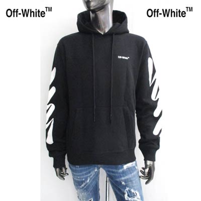 楽天市場】オフホワイト OFF-WHITE メンズ トップス パーカー フーディ