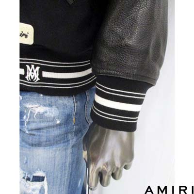 楽天市場】アミリ AMIRI メンズ アウター スタジャン ジャケット