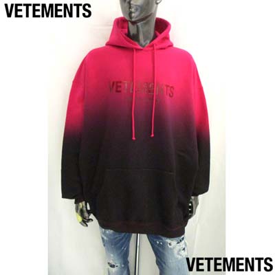 楽天市場】ヴェトモン VETEMENTS メンズ パーカー フーディ スウェット