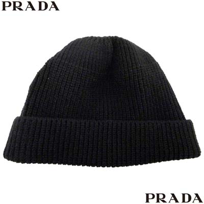 楽天市場】プラダ PRADA メンズ 小物 グッズ 帽子 ニット帽 ニット