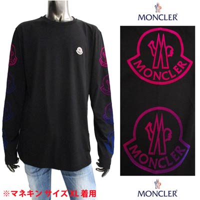 楽天市場】【完売】モンクレール MONCLER メンズ トップス ロンT 長袖