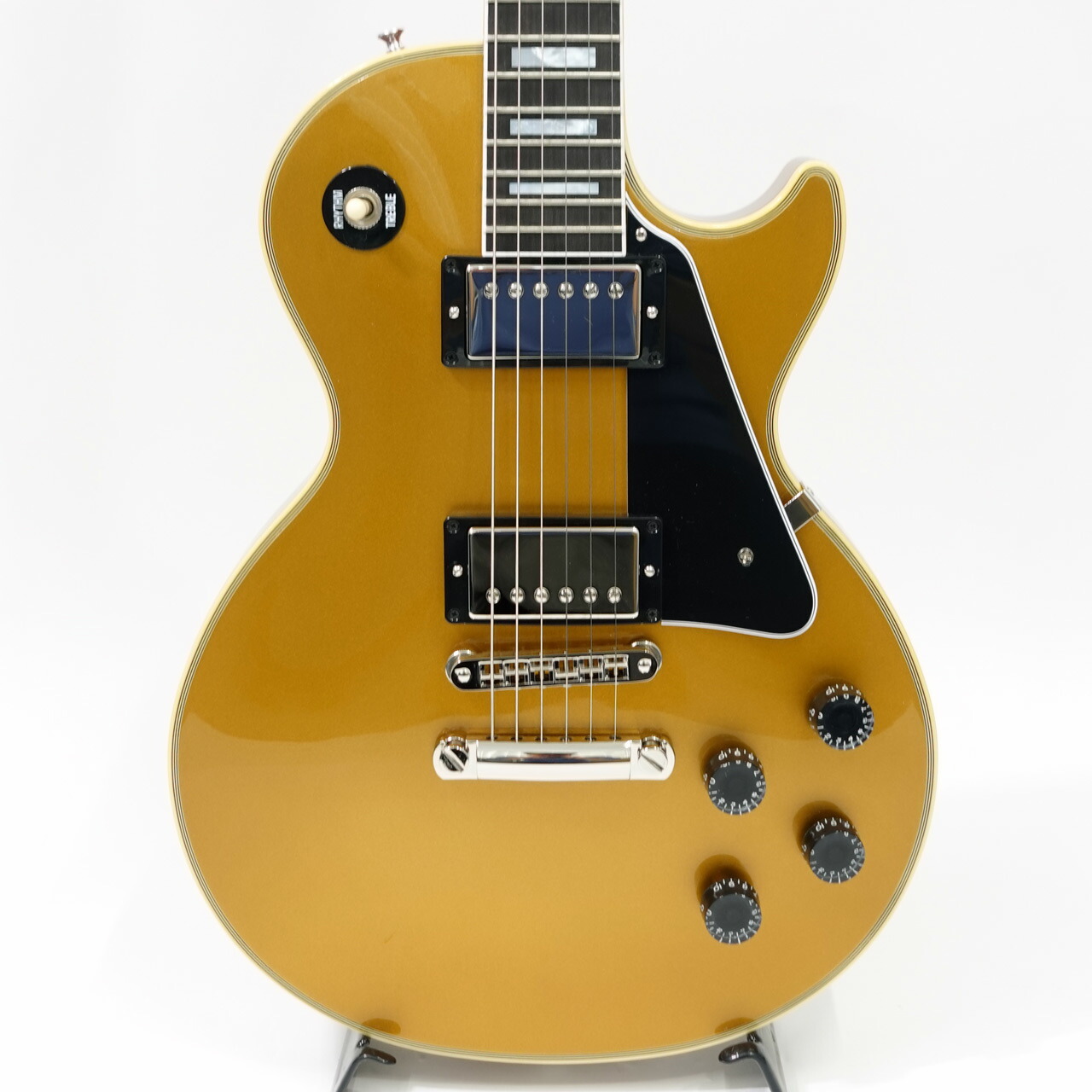 楽天市場】Gibson Custom Shop Les Paul Custom Gold Top EB Double