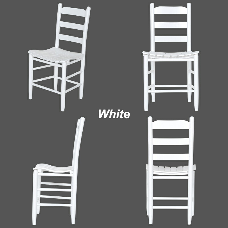 楽天市場】80S ラダーバック チェア スラットシート[送料区分：大型A