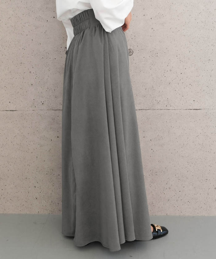 楽天市場】ハイウエストボリュームフレアスカート レディース 秋 冬