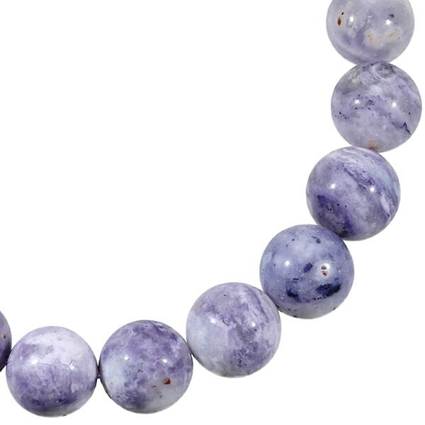 楽天市場】ティファニーストーン ブレスレット 9.5mm 17.5cm メンズM