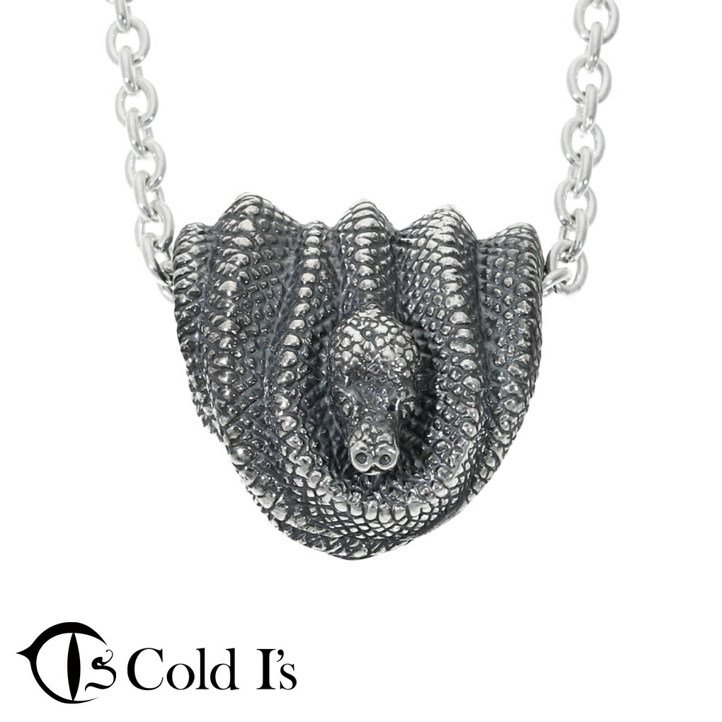 楽天市場】Cold I's グリーンパイソン ペンダント ネックレス