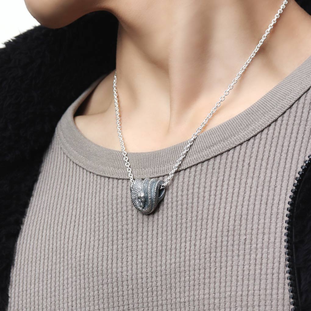 楽天市場】Cold I's グリーンパイソン ペンダント ネックレス