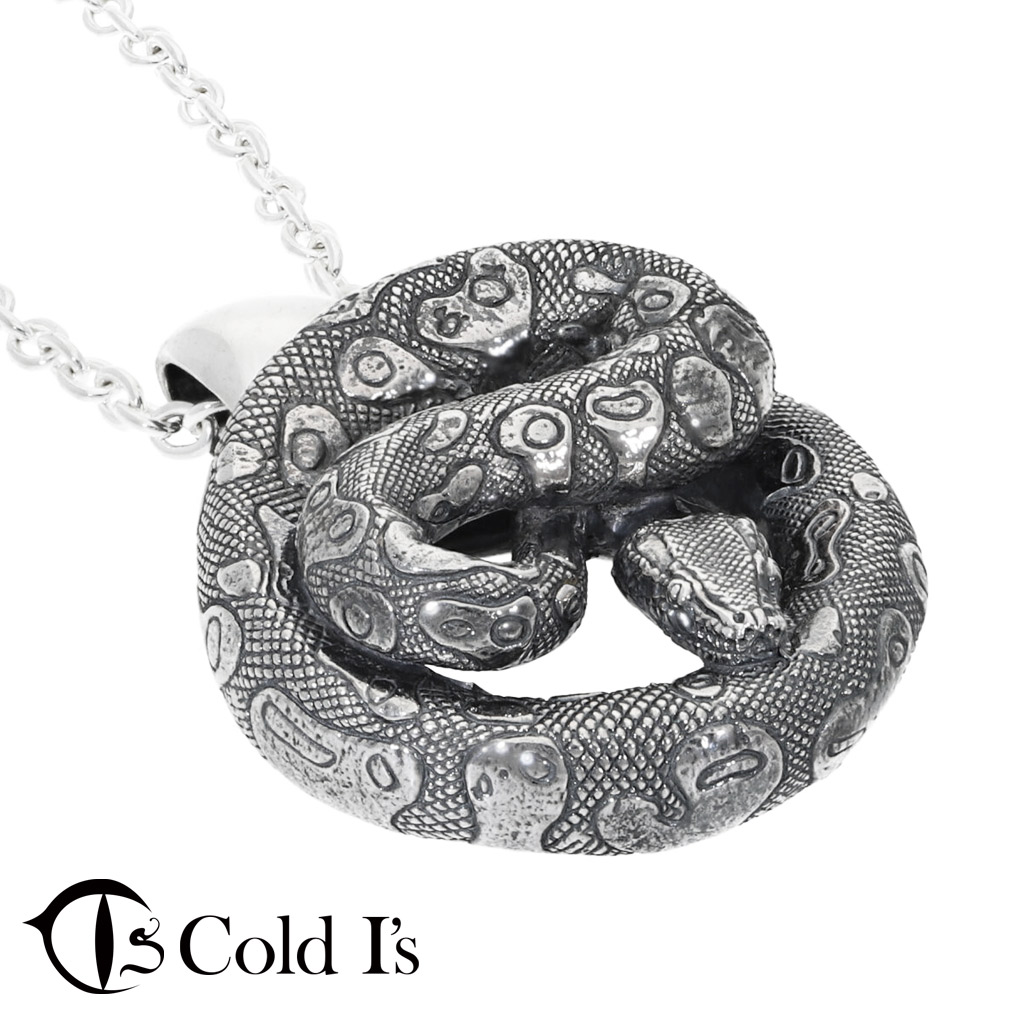 楽天市場】Cold I's ボールパイソン ペンダント ネックレス ペンダント