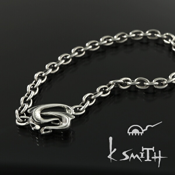 楽天市場】K-SMITH ボンズ ブレスレット 20cm シルバーアクセサリー