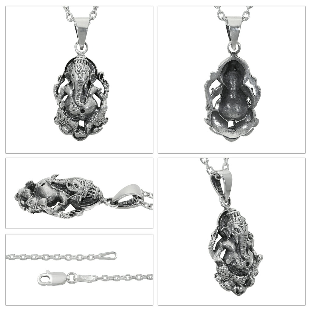 楽天市場】ガネーシャ 像 ネックレス ペンダント ペンダントトップ