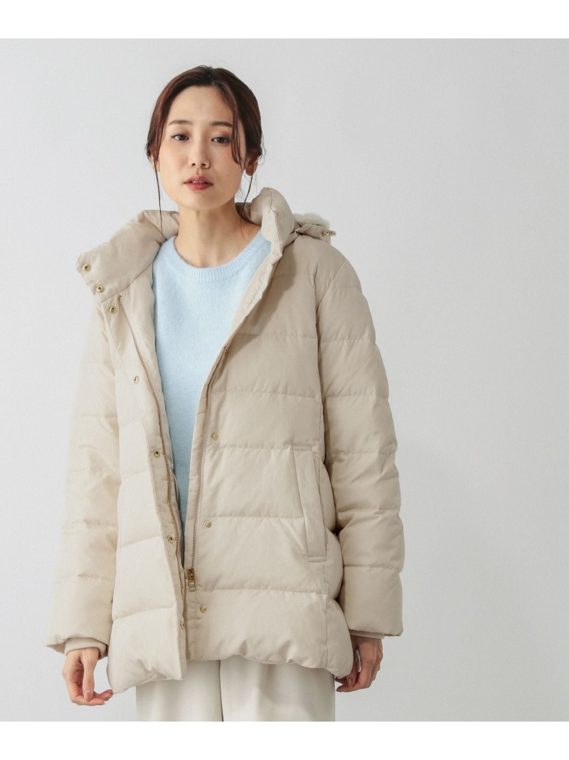 楽天市場】【SALE／52%OFF】ウツクシルエット撥水ダウンコート/497165