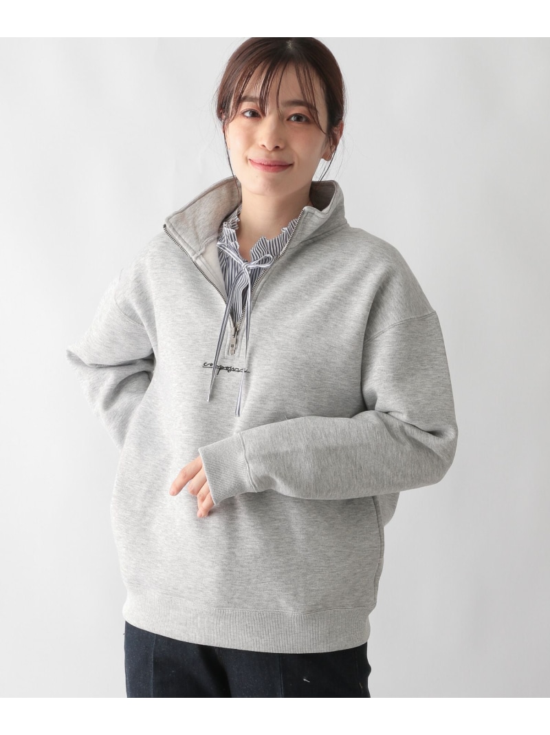 楽天市場】【SALE／50%OFF】乾きやすいスウェット/ハーフZIP/裏起毛