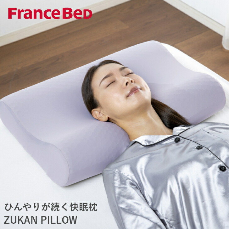 楽天市場】フランスベッド 快眠枕 ズカンピロー ZUKAN PILLOW 枕