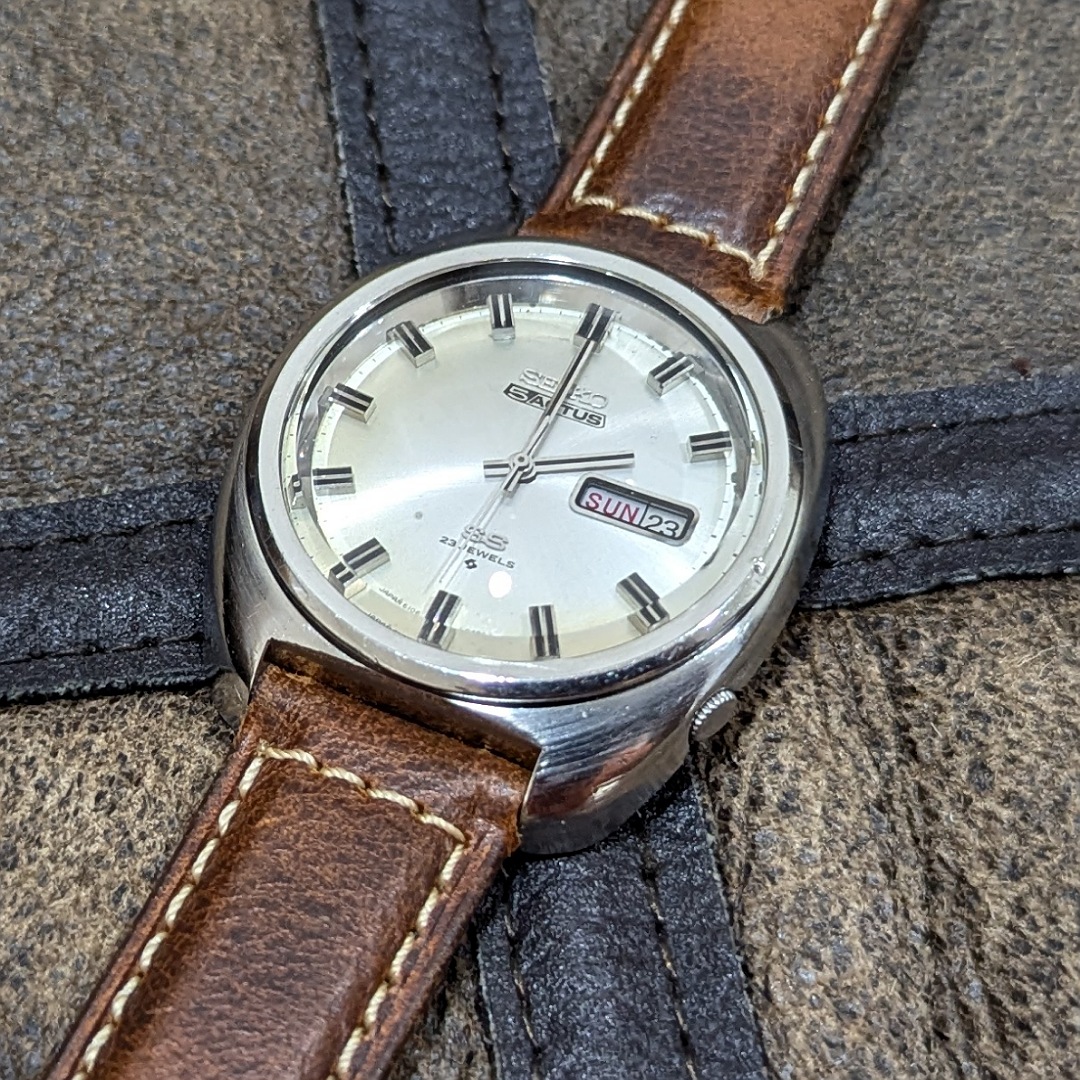 楽天市場】【中古品】【OH済み】SEIKO/セイコー 5ACTUS/5アクタス 23石