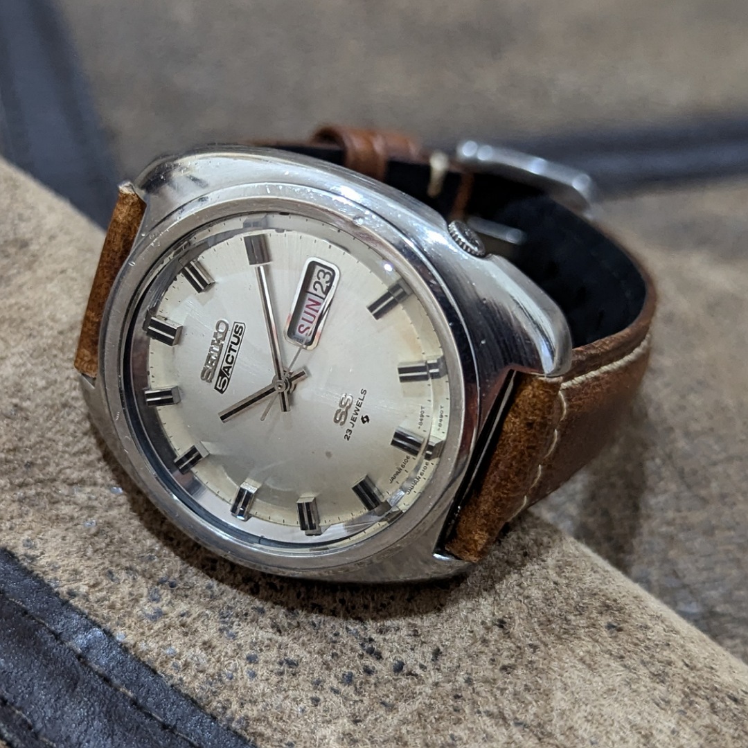 楽天市場】【中古品】【OH済み】SEIKO/セイコー 5ACTUS/5アクタス 23石