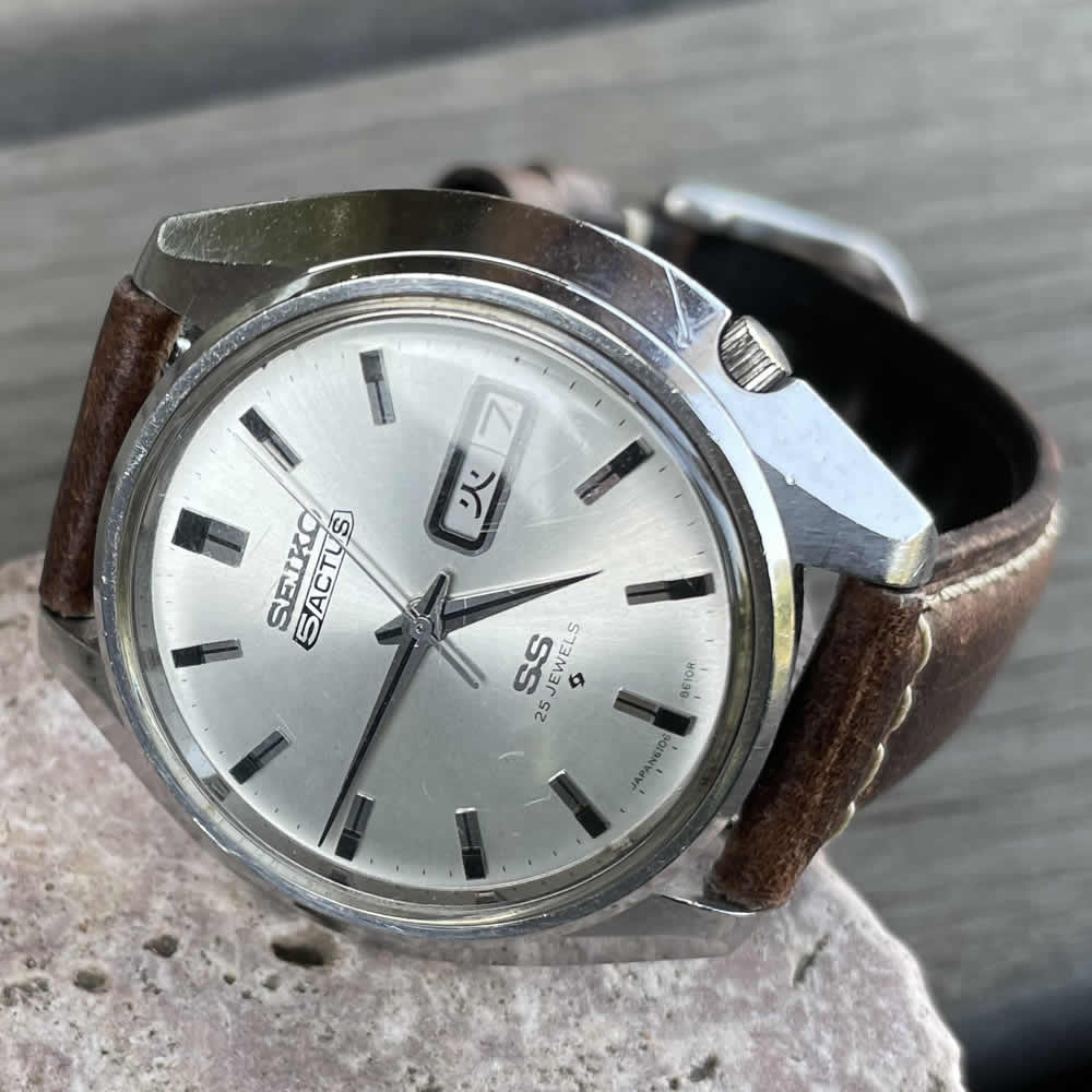 楽天市場】【中古品】【OH済み】SEIKO/セイコー 5ACTUS/5アクタス 23石