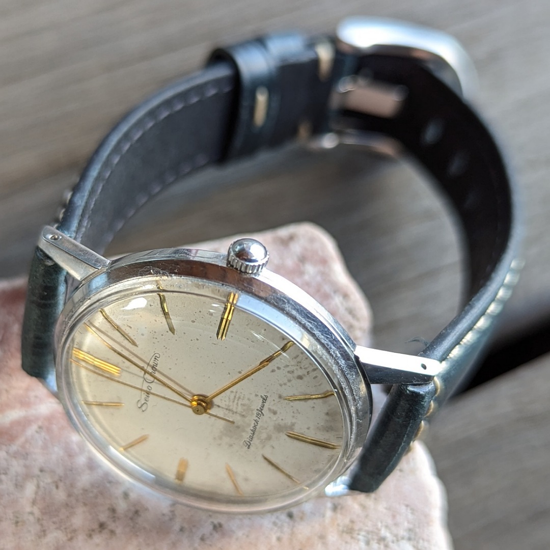 楽天市場】【中古品】【OH済み】SEIKO/セイコー Crown/クラウン 15002