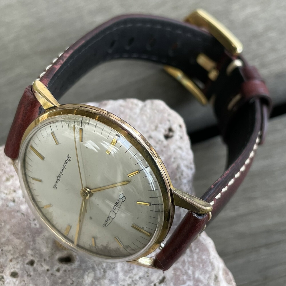 楽天市場】【中古品】【OH済み】SEIKO/セイコー Crown/クラウン 19石