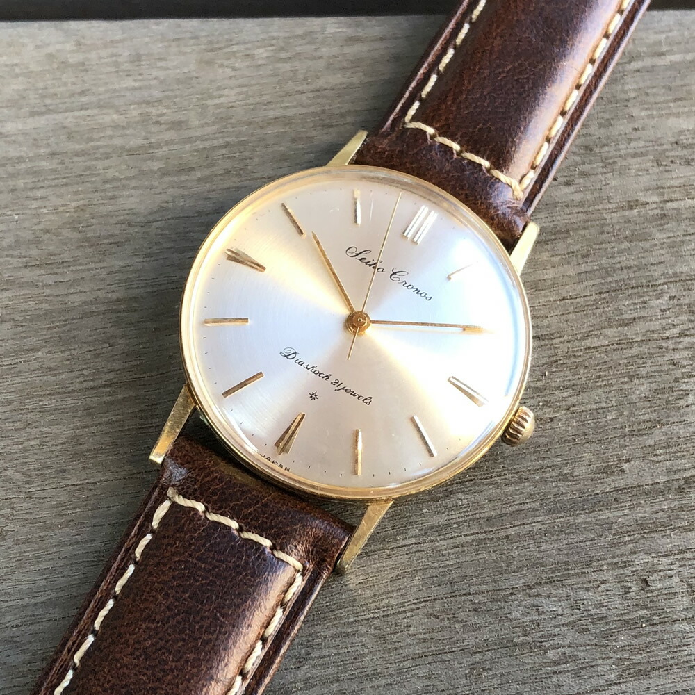 楽天市場】【中古品/美品】【OH済み】SEIKO/セイコー Cronos/クロノス